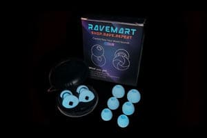 earbuds - blue