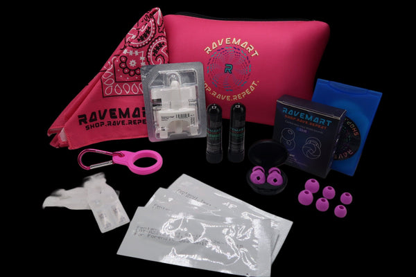 rave aid kit - pink