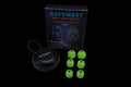 earbuds - green
