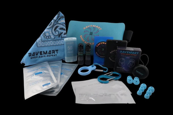 rave aid kit - blue