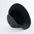 bucket hat- black
