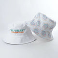 bucket hat- white