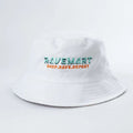 bucket hat- white